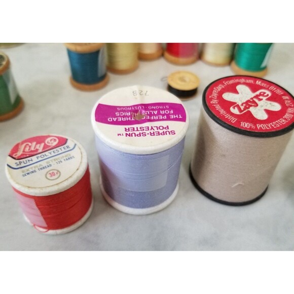 Vintage Thread lot 43 items - Picture 7 of 8